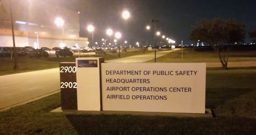 DFW International Airport TX Police Jail