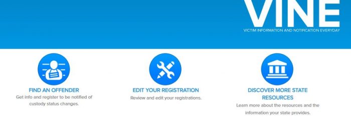 victim information and notification everyday (VINE)