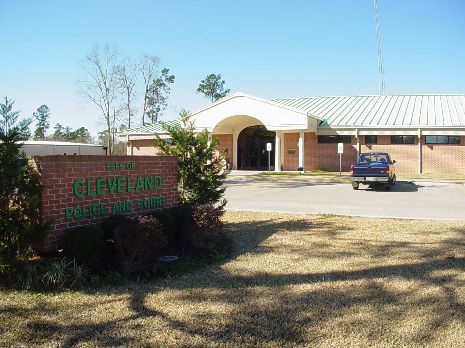 Cleveland TX Police Jail