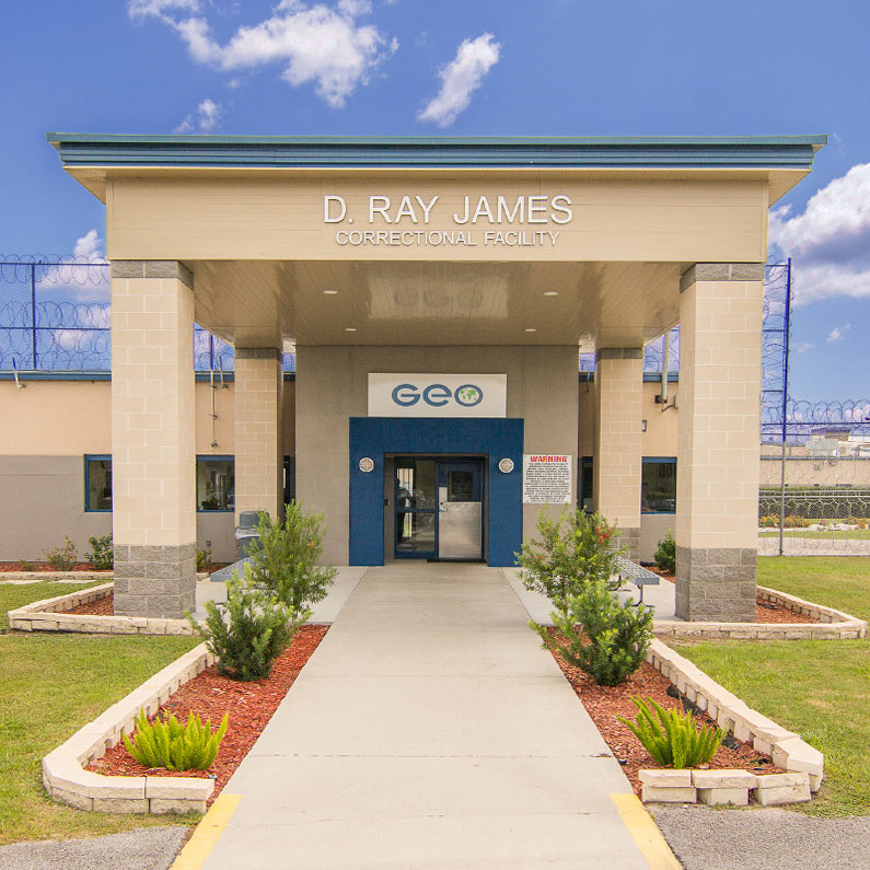 D. Ray James Correctional Facility