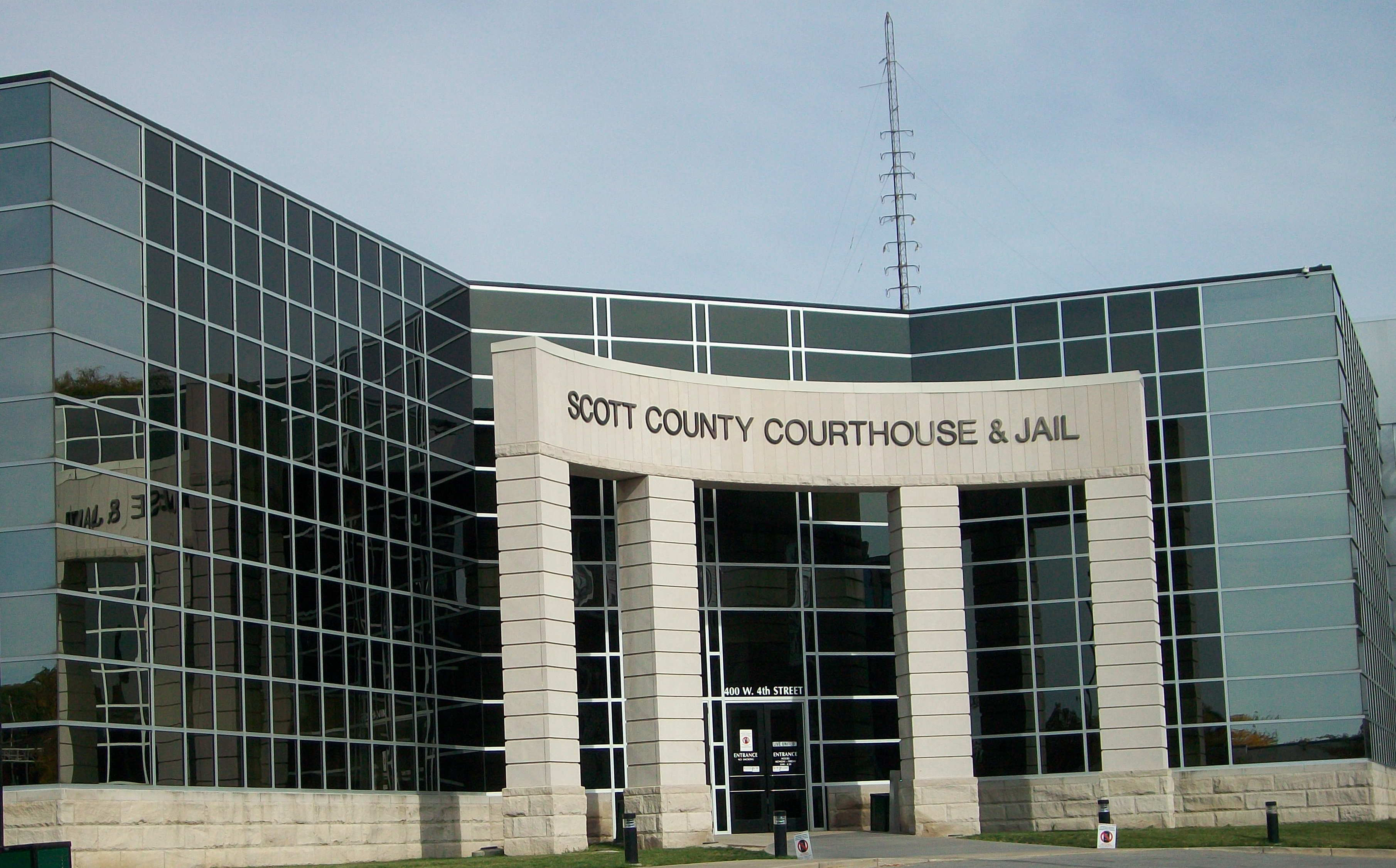 Scott County Jail in Davenport, Iowa